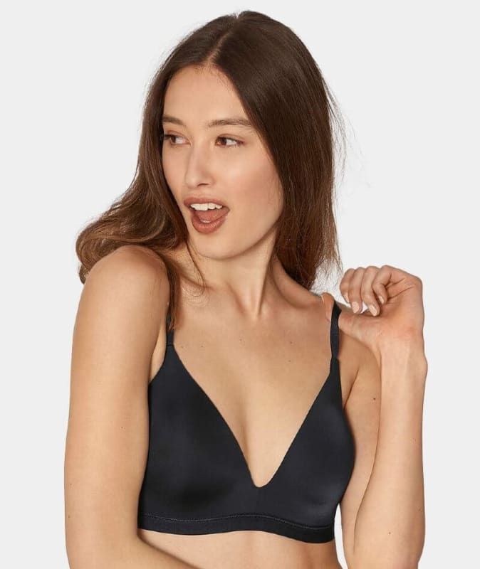 Sloggi WOW Comforrt 2.0 Push-up Bra - Black Bras 