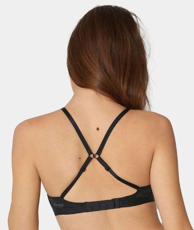 Sloggi WOW Comforrt 2.0 Push-up Bra - Black Bras 