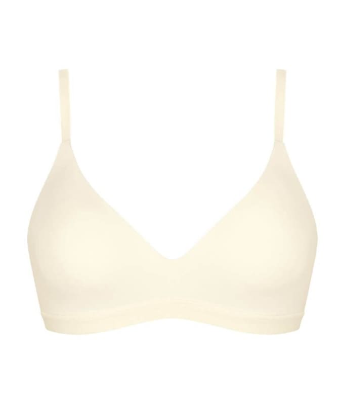 Sloggi WOW Comfort 2.0 Wirefree Bra - Ecru White Bras
