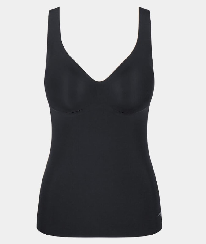 Sloggi ZERO Feel Bra Shirt - Black Bras 