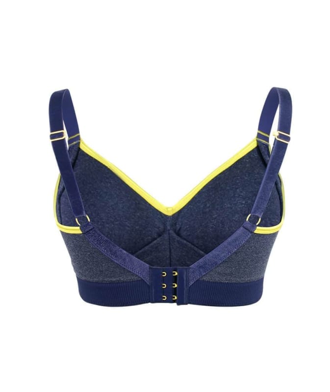 Sugar Candy Crush Fuller Bust Seamless F-HH Cup Lounge Bra - Denim Bras