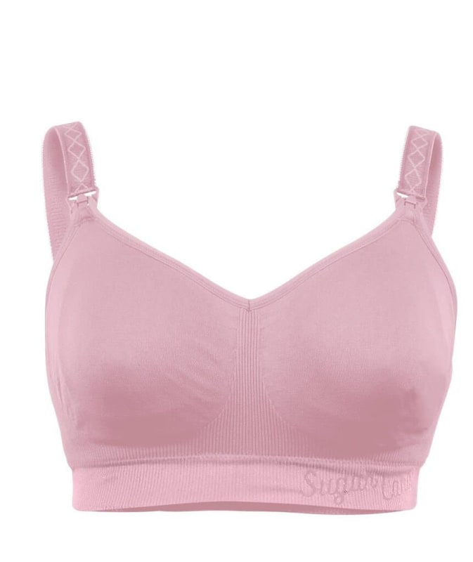 Sugar Candy Fuller Bust Seamless F-HH Cup Nursing Bra - Pink Bras