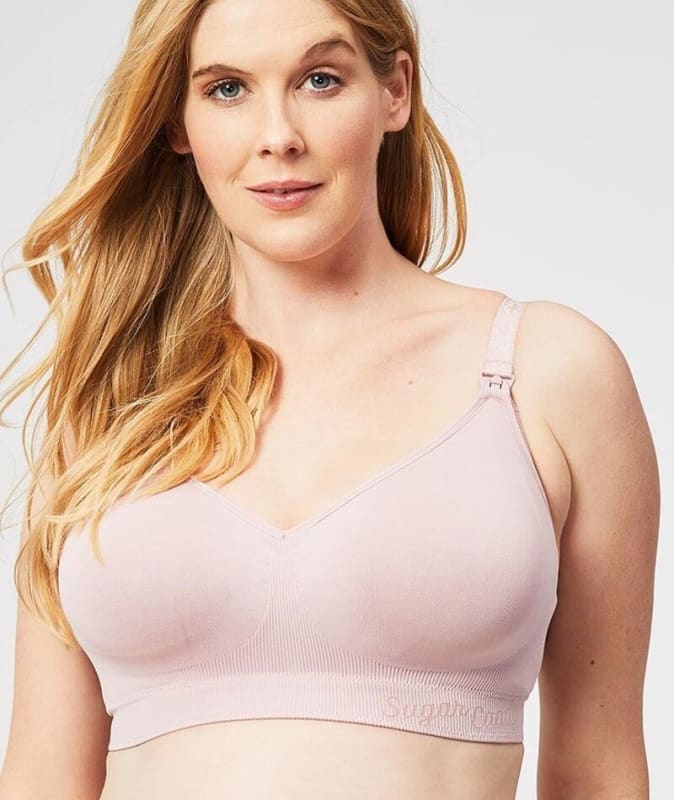 Sugar Candy Fuller Bust Seamless F-HH Cup Nursing Bra - Pink Bras