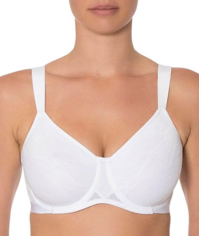 Triumph Airy Sensation Minimizer Bra - White Bras 
