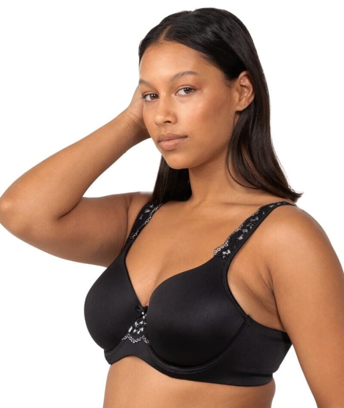 Triumph Gorgeous Silhouette T-Shirt Bra - Black Bras 