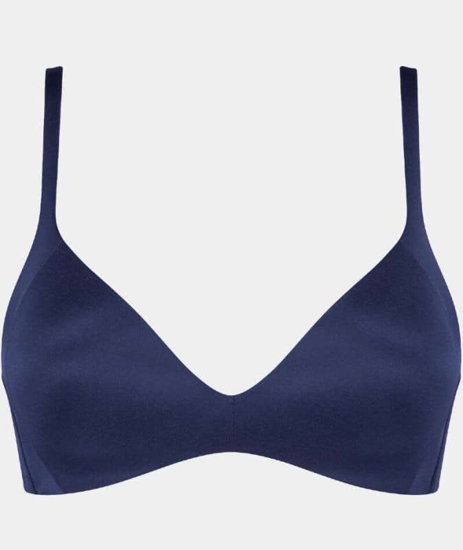 Triumph Body Make-up Soft Touch Padded Wire-free Bra - Navy Bras 