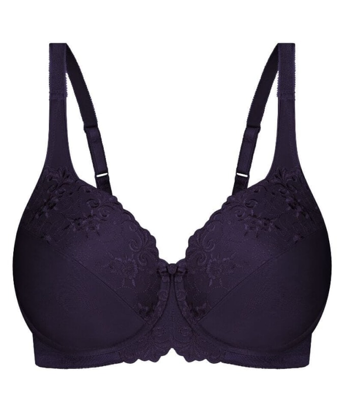 Triumph Embroidered Minimiser Bra 2 Pack - Blueberry/Stardust Bras 