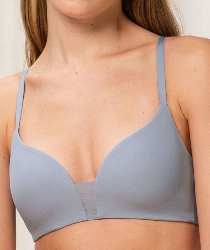Triumph Flex Smart Padded Wire-free Bra - Morandi Grey Bras 