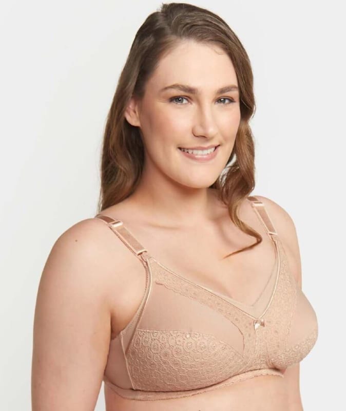 Triumph Lace Maternity Bra - Nude Bras 