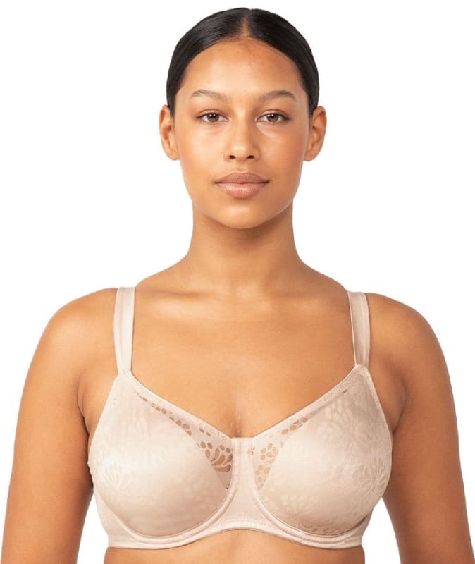 Triumph Lacy Minimizer Bra - New Beige Bras