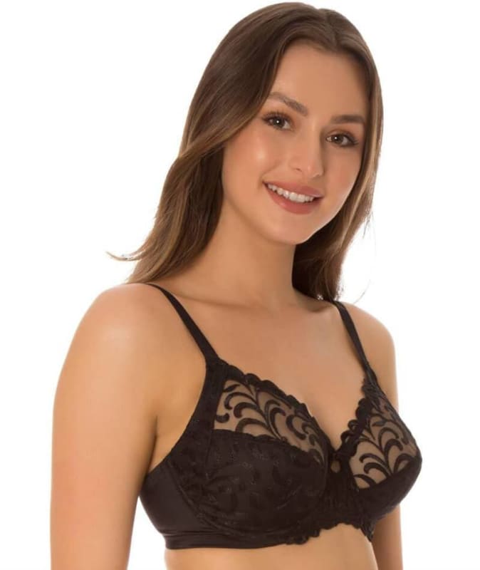 Triumph Modern Finesse Underwire Bra - Black Bras