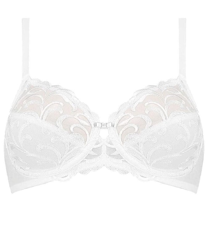 Triumph Modern Finesse Underwire Bra - White Bras 