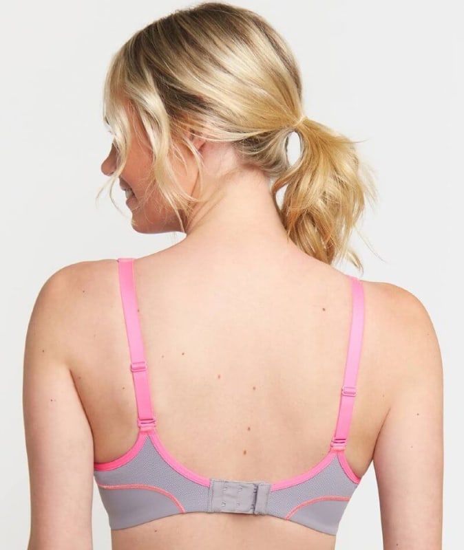 Triumph Triaction Performance Sports Bra - Quicksilver Bras 