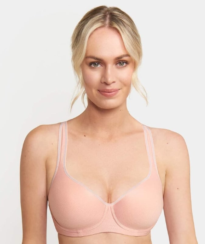 Triumph Triaction Racerback 2 Pack - Pink/Green Bras 