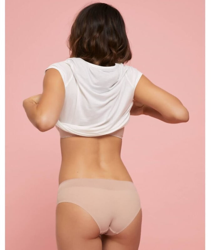 Underline by Finelines Dual Brief - Woodrose Knickers 