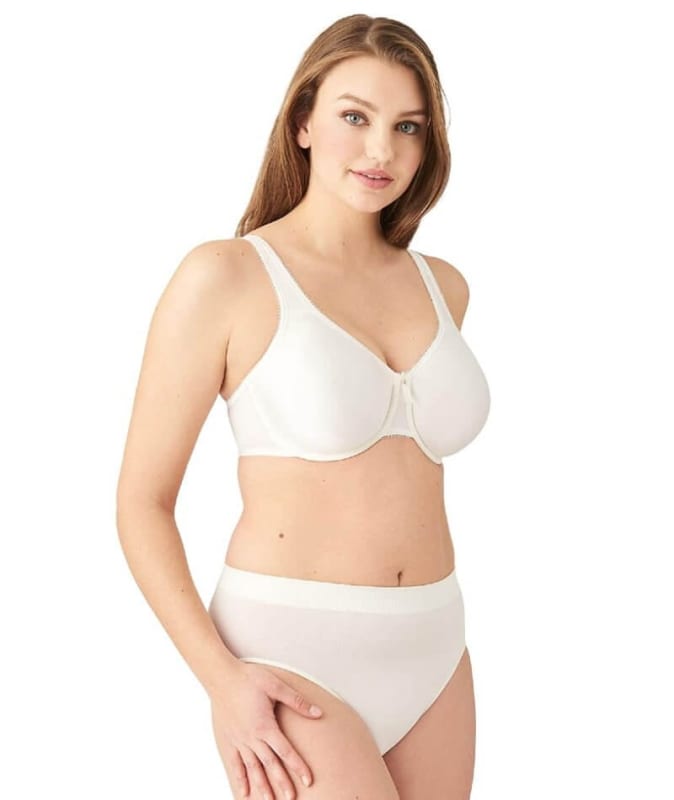 Wacoal Basic Beauty Full Figure Underwired Bra - Ivory Bras