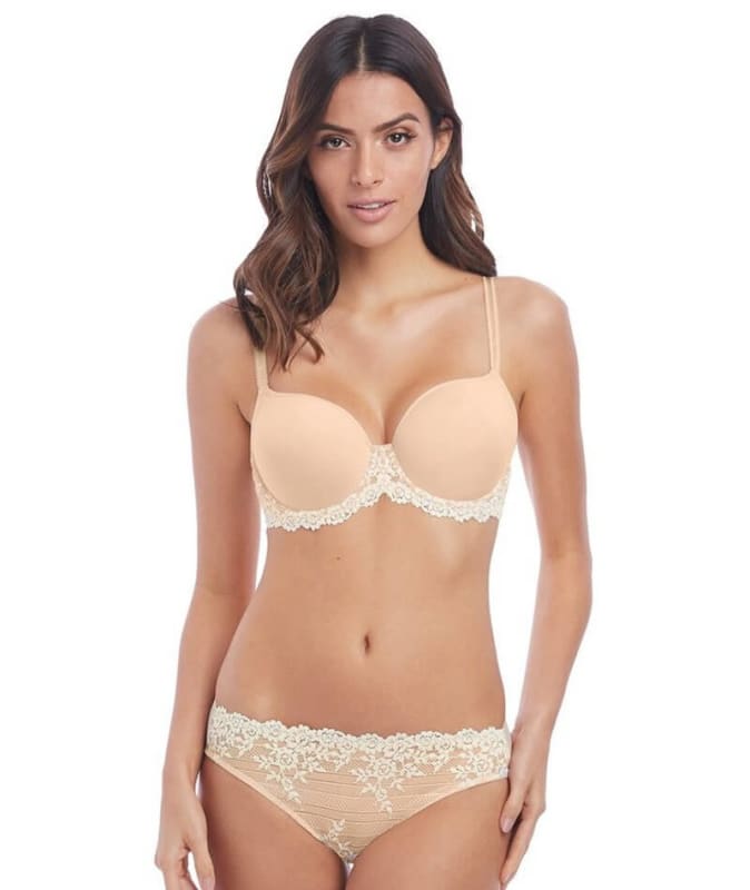 Wacoal Embrace Lace Contour Bra - Naturally Nude / Ivory Bras 
