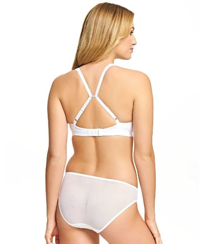 Wacoal Embrace Lace Soft Cup Bra - Delicious White Bras 