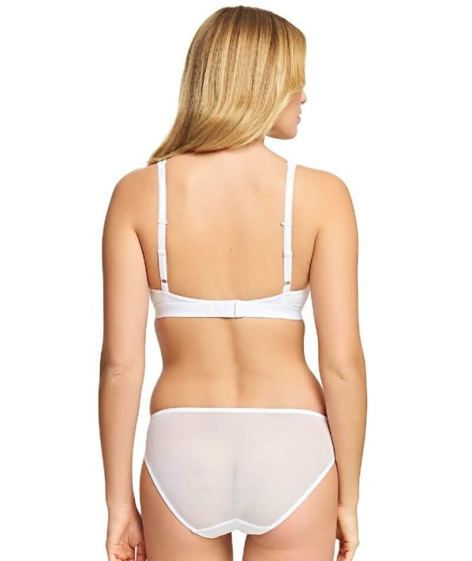 Wacoal Embrace Lace Soft Cup Bra - Delicious White Bras 